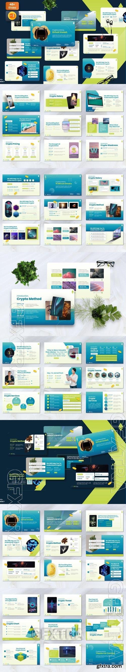 Drivot - Cryptocurrency Powerpoint Templates ATXXKG2