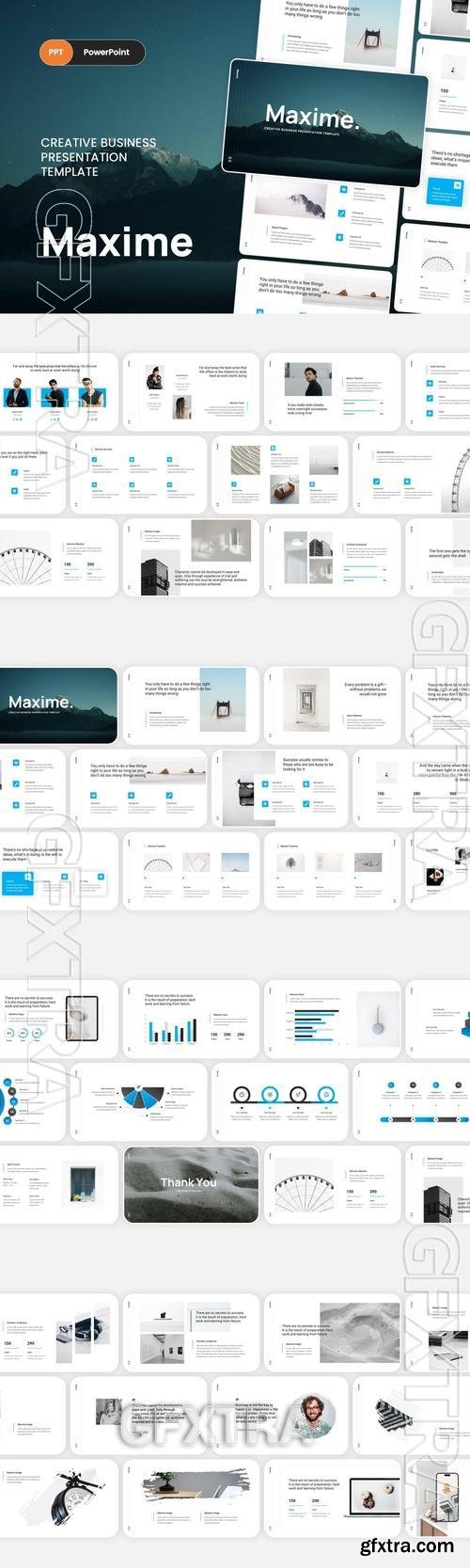 Maxime - Creative Business PowerPoint Template BSGMN9T