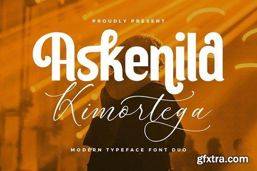 Askenild Kimortega Modern Font Duo ZS8W4J5