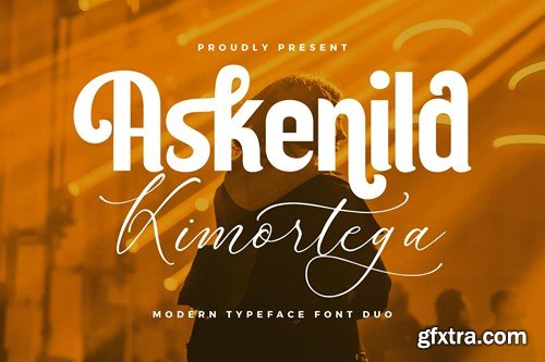 Askenild Kimortega Modern Font Duo ZS8W4J5