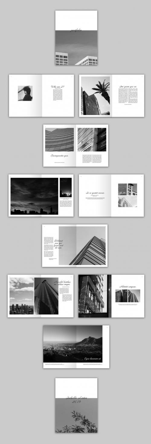 Minimalist Portfolio Layout - 302067417