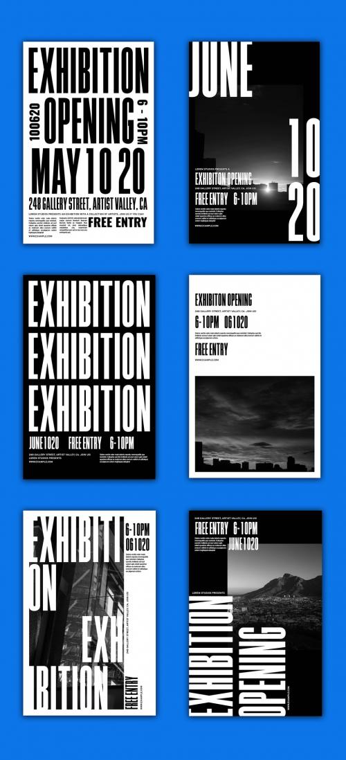 Event Poster Layout with Bold Type - 302067534