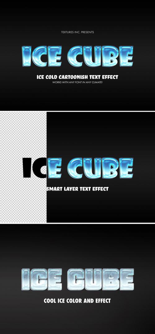 Ice cold Text Effect - 302083428