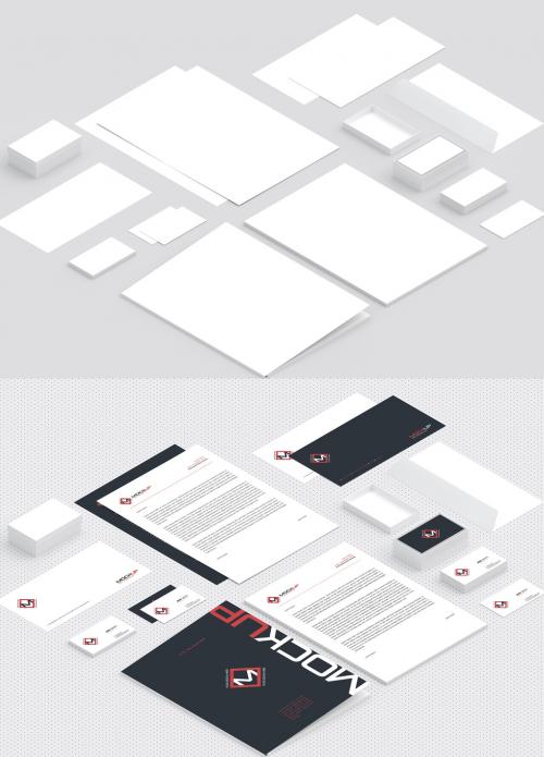 Corporate Identity Branding Mockup - 302282257