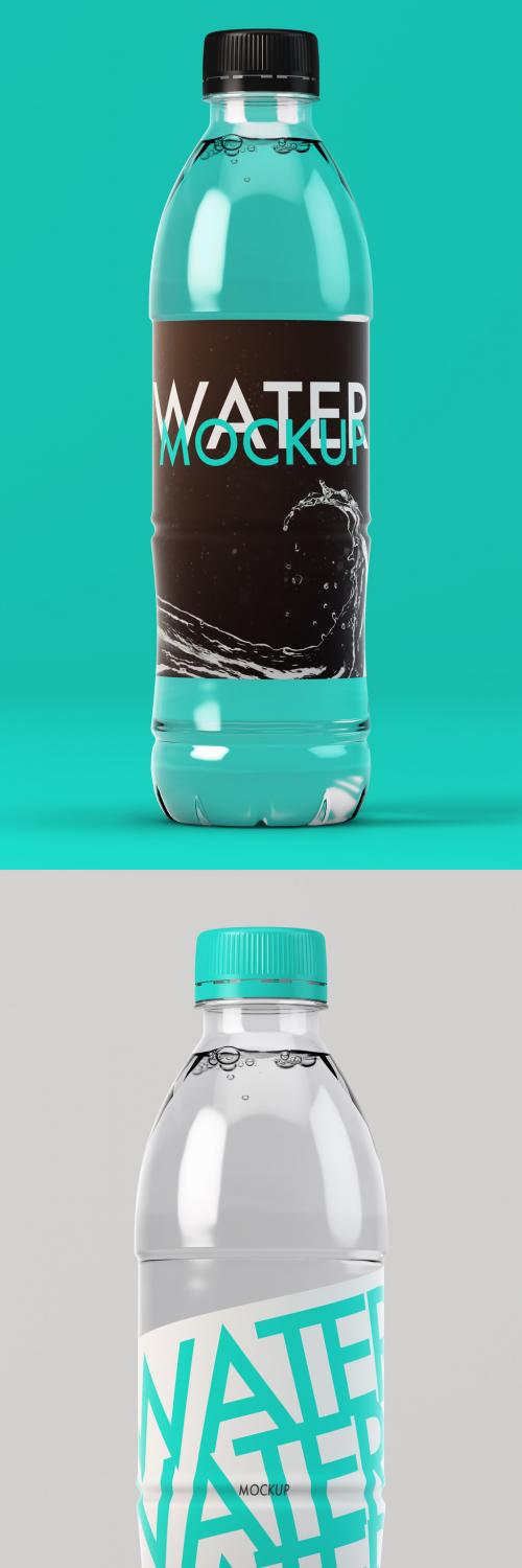 Water Bottle Mockup - 302307898