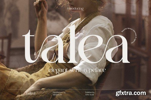 Talea - Modern Elegant Typeface K884SJM