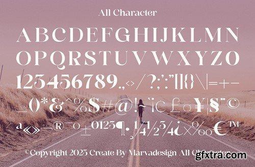 Valoer - A Modern Serif Font SDD46NW