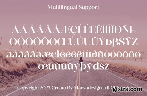 Valoer - A Modern Serif Font SDD46NW