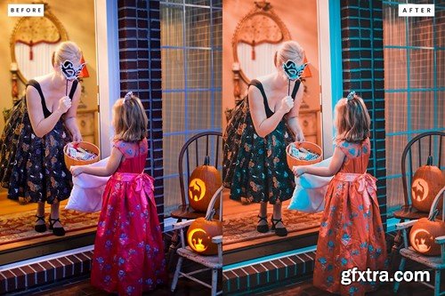 Teal Halloween Lightroom Presets GZJ3UY6