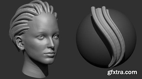 Make Your Very Own Custom Hair Brush And Hairstyle In Zbrush