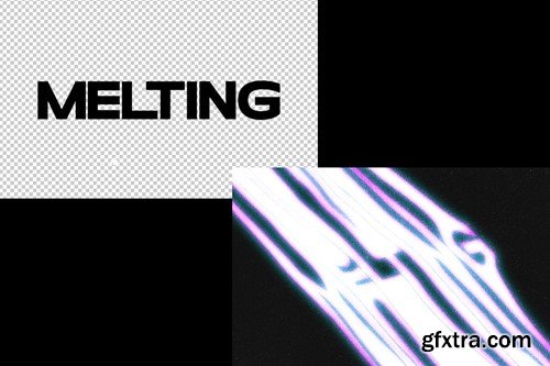 Melting Text Effect RAMMNHW