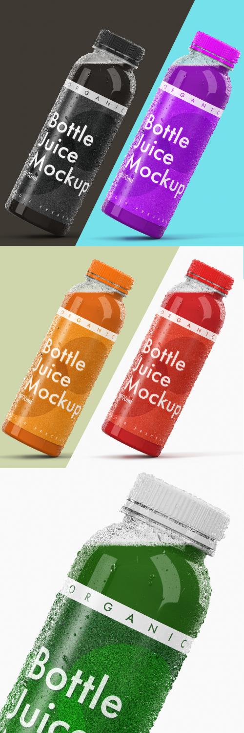 Juice Bottle Mockup - 303885922