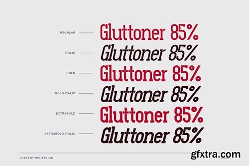 Gluttoner Inktrap Vintage & Bold Serif Font 3J6T7QB