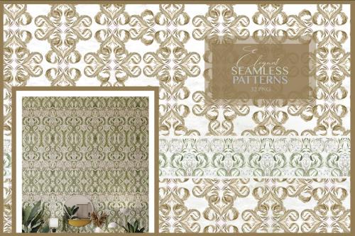 32 Elegant Seamless Patterns