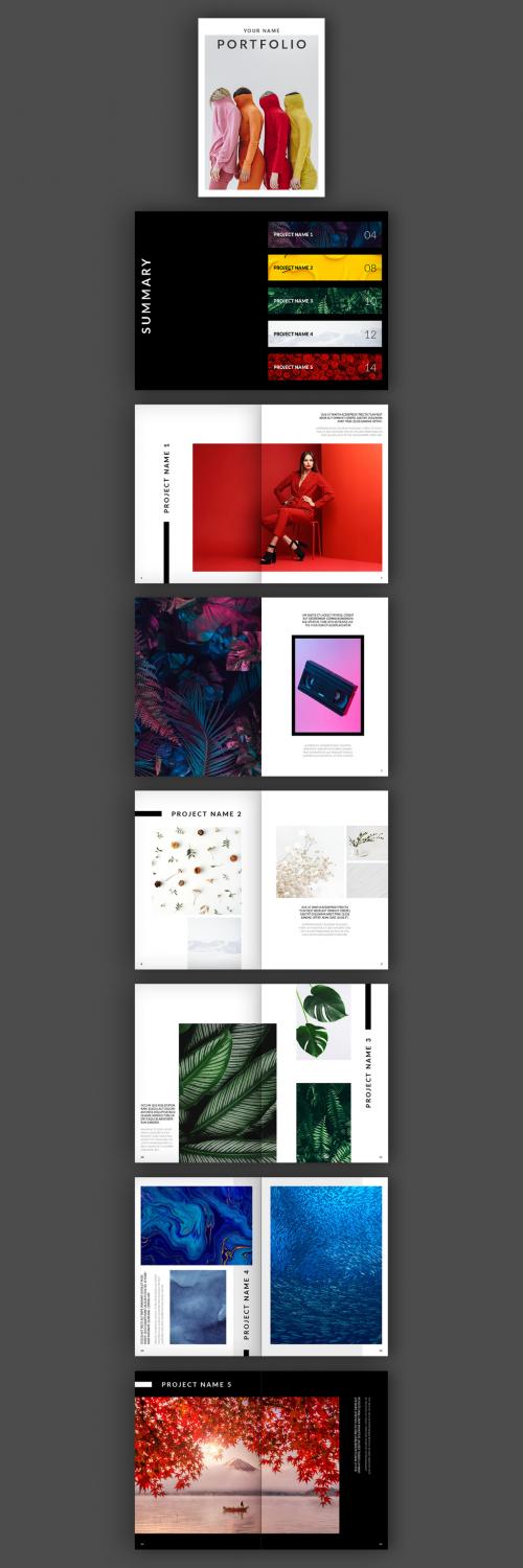 Minimalist Portfolio Layout - 304483783