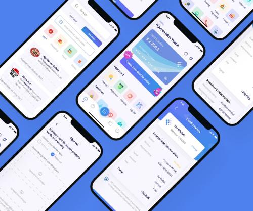 Fei - E-wallet - Mobile App Design Project