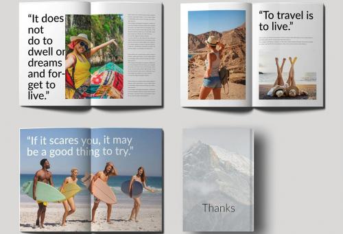 Travel Magazine Layout