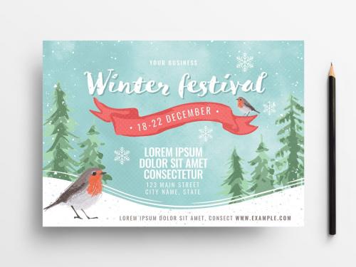 Winter Flyer Layout - 305985251