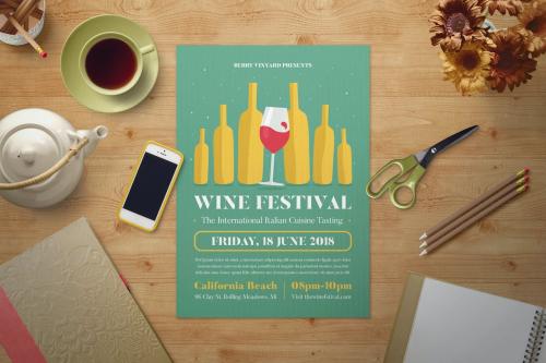 Wine Festival Flyer