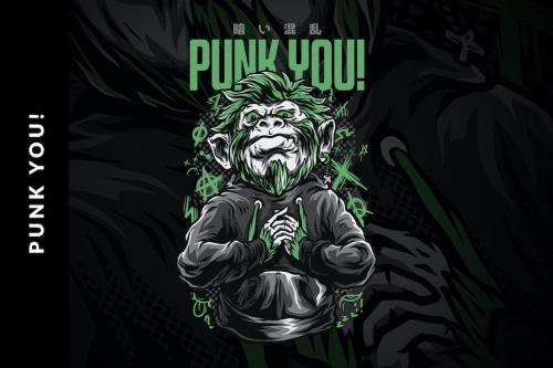 Punk You! T-Shirt Design