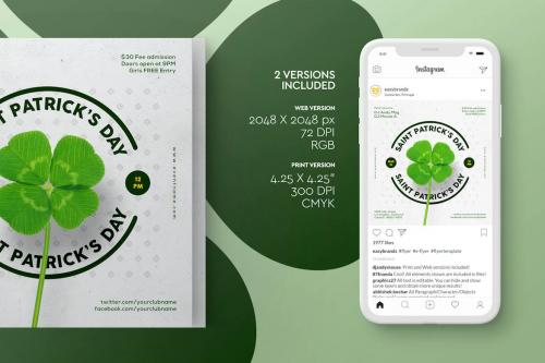 Saint Patrick's Day Flyer Template