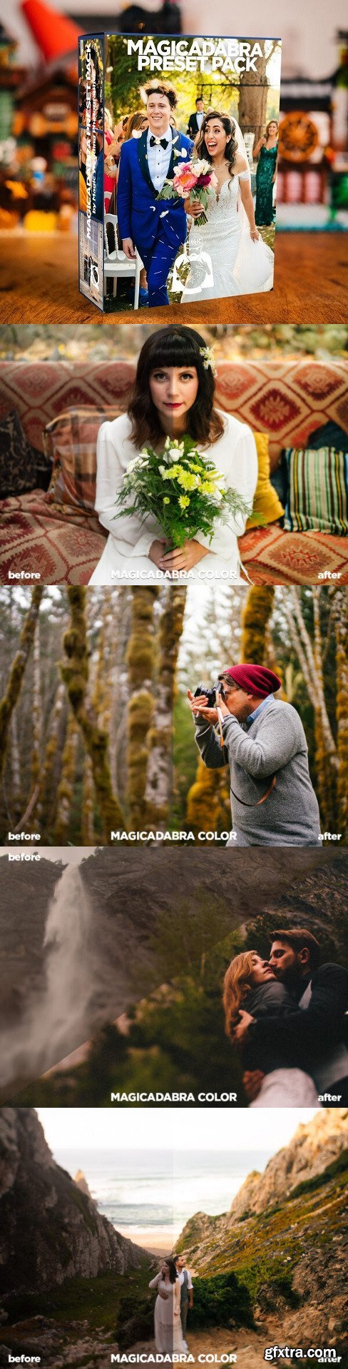 Magic Wedding Photographer - Magicadabra Preset Pack