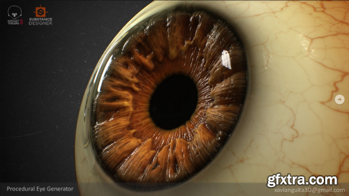 Artstation - Xavi Anguita - Procedural Eye Generator - Substance Painter