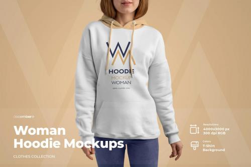 Mockup Woman Hoodie