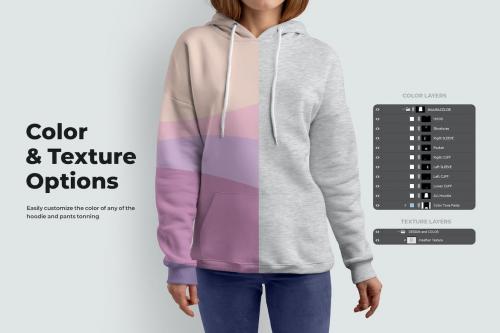 Mockup Woman Hoodie