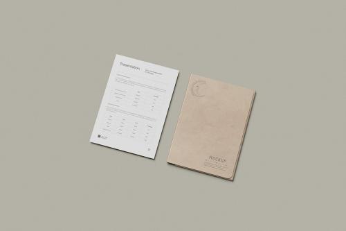 Presentation Folder Mockup