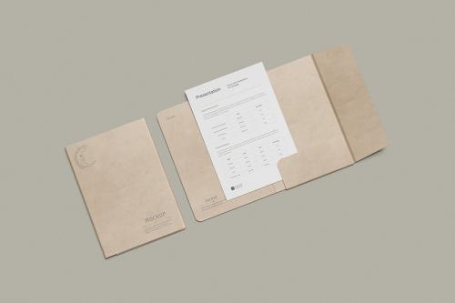 Presentation Folder Mockup