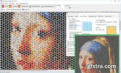 Cap Mosaic Maker X9 Standard Edition 20.2