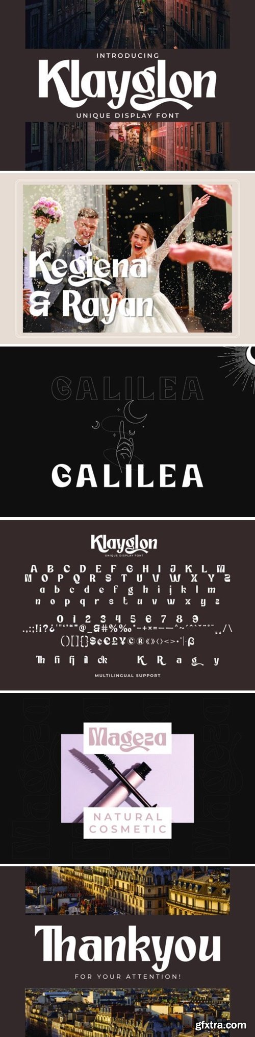 Klayglon Font