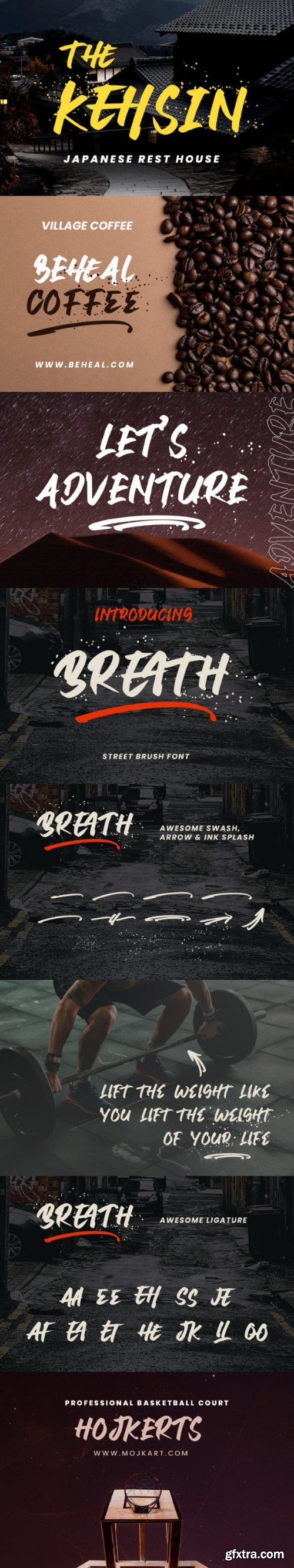 Breath Font