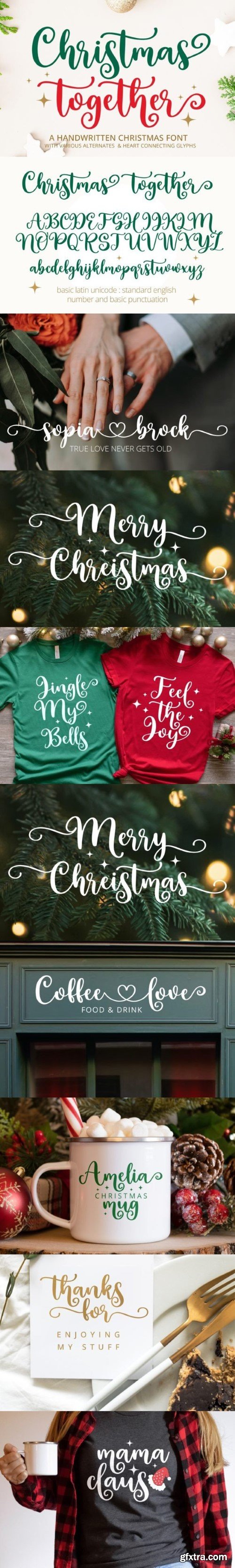 Christmas Together Font