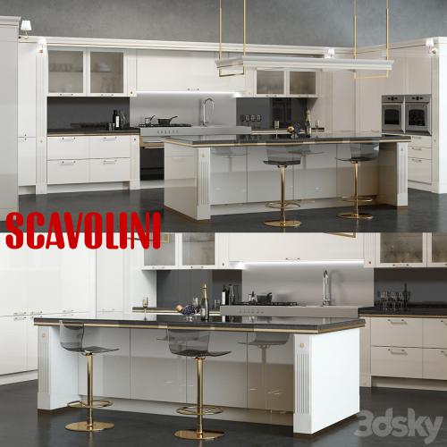 Scavolini Baccarat Kitchen White