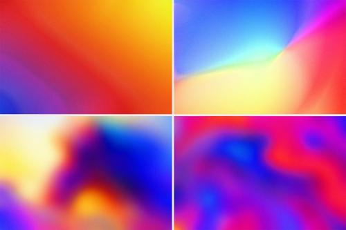 Vivid Grainy Gradient Textures