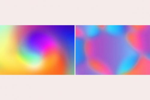 Vivid Grainy Gradient Textures