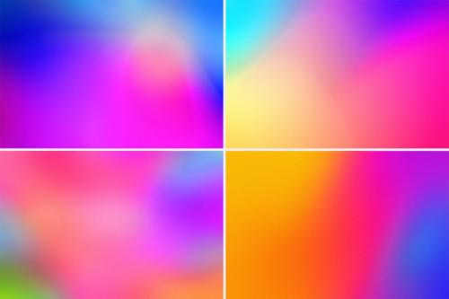 Vibrant Grainy Gradient Textures