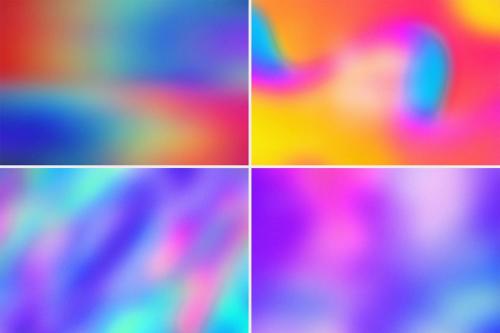 Vibrant Grainy Gradient Textures