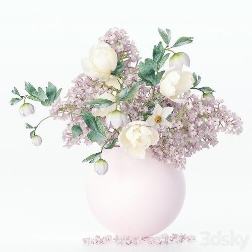 A bouquet of flowers in a vase 31