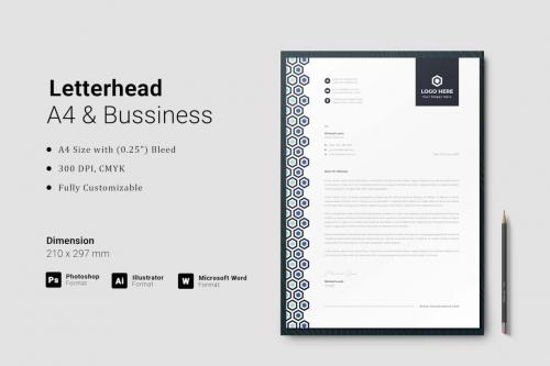 Creative Letterhead Template