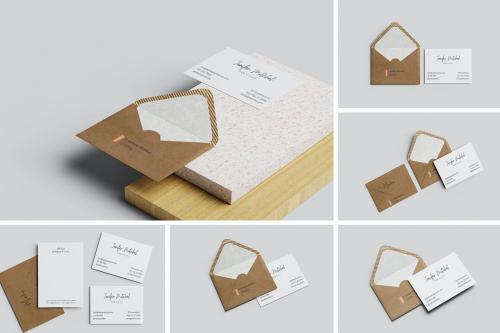 C6 Envelope Mockups