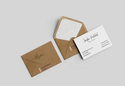 C6 Envelope Mockups