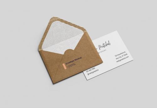 C6 Envelope Mockups