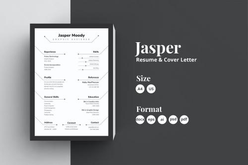 Abstract Resume/CV - Jasper