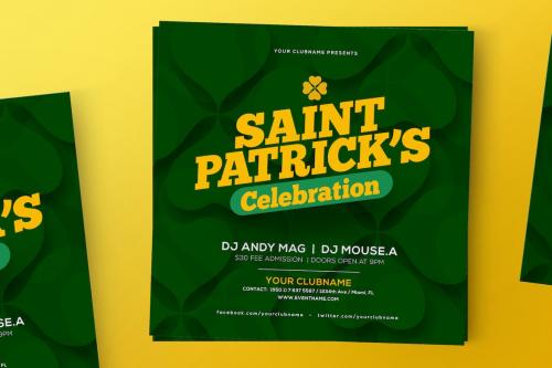 Saint Patrick's Day Flyer Template