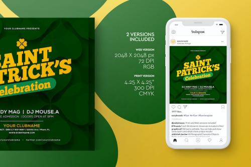 Saint Patrick's Day Flyer Template