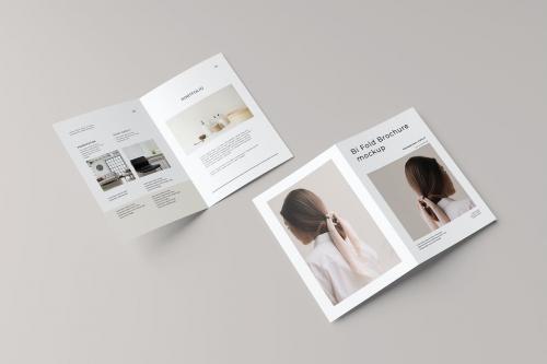 A5 Bifold Brochure Mockup