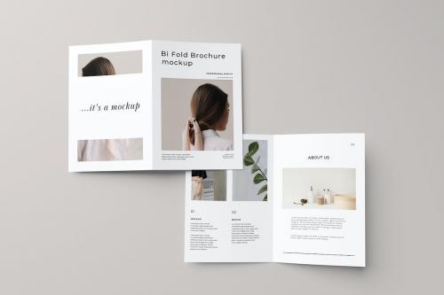 A5 Bifold Brochure Mockup